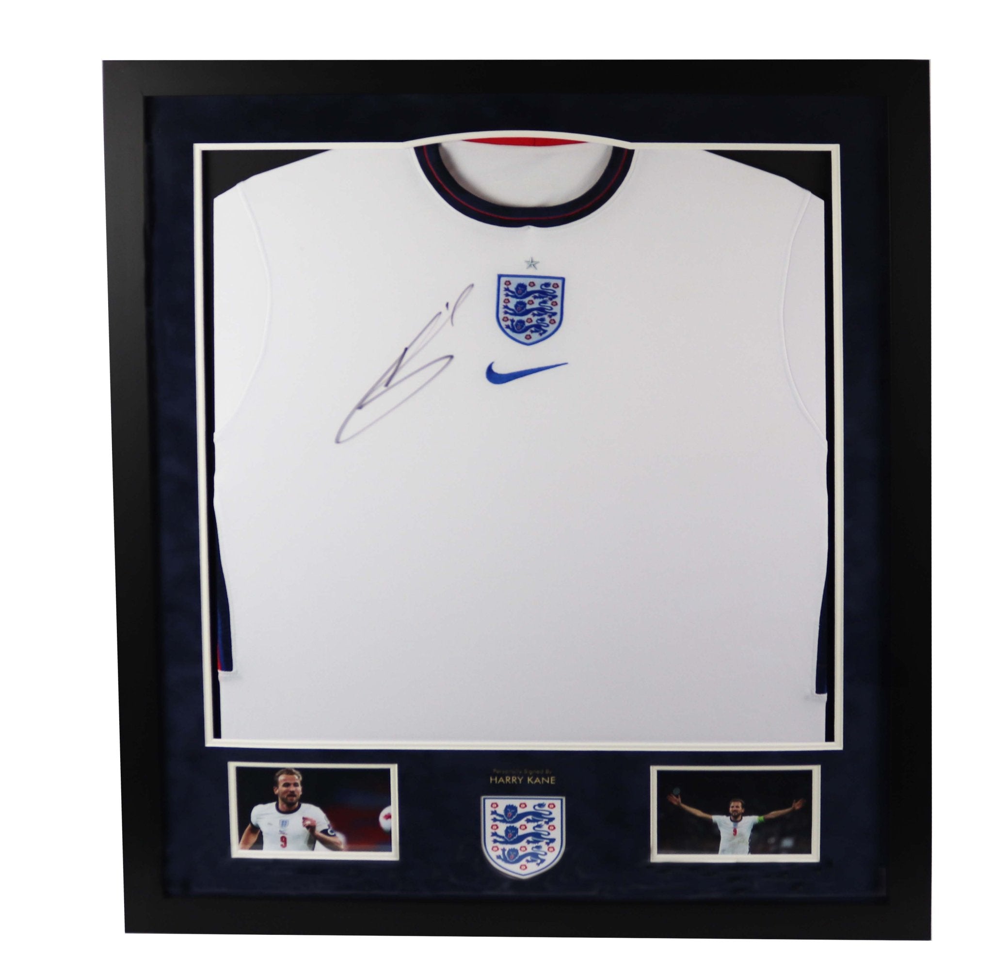 Harry Kane Signed England shirt - Memorabilia Framers Shop